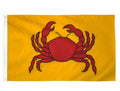Crab 3' x 5' Polyester Flag