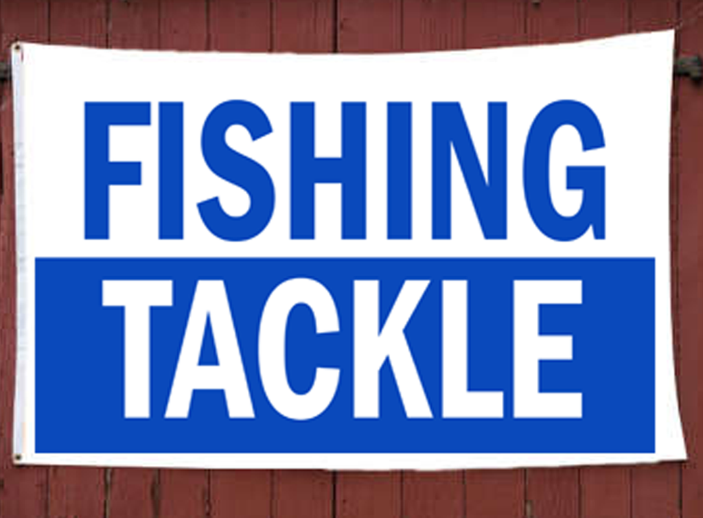 Fishing Tackle 3' x 5' Polyester Flag