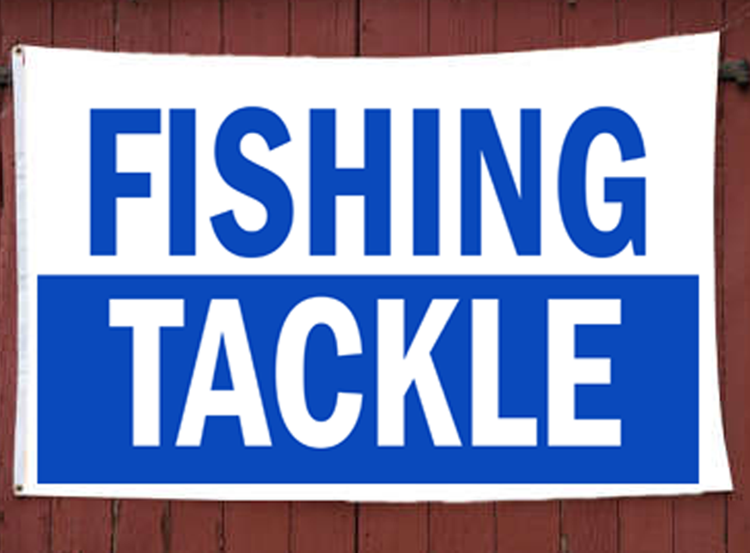 Fishing Tackle 3' x 5' Polyester Flag