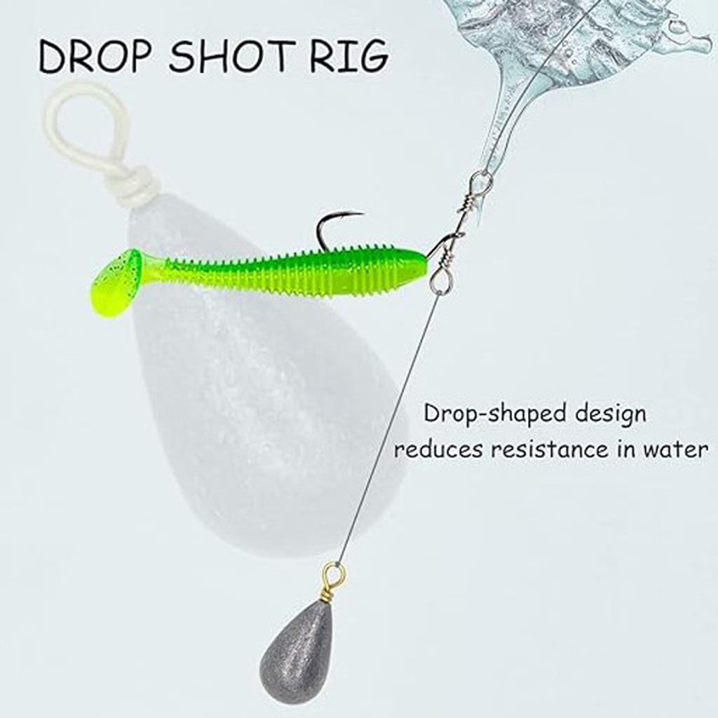 Pear Sinker Fishing Weights