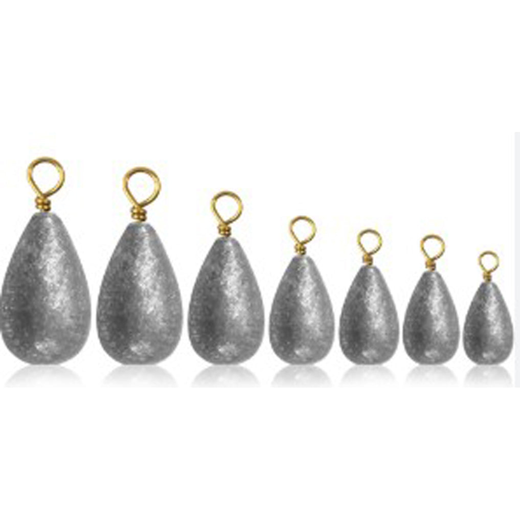 Pear Sinker Fishing Weights