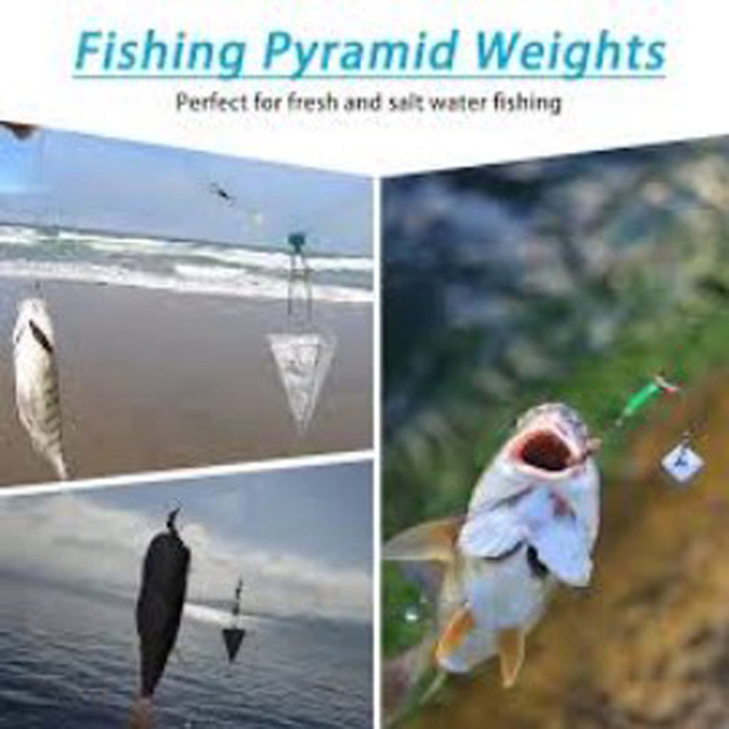 Pyramid Sinker Fishing Weights