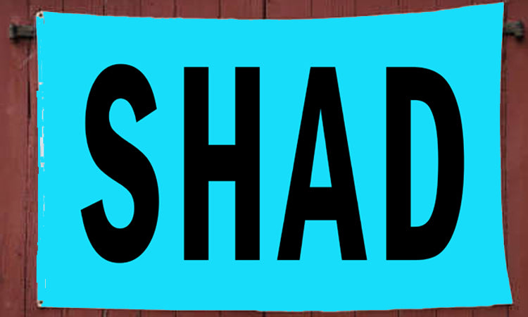 Shad 3' x 5' Polyester Flag