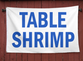 Table Shrimp 3' x 5' Polyester Flag